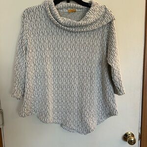 Ruby Rd. Cowl Neck Sweater large